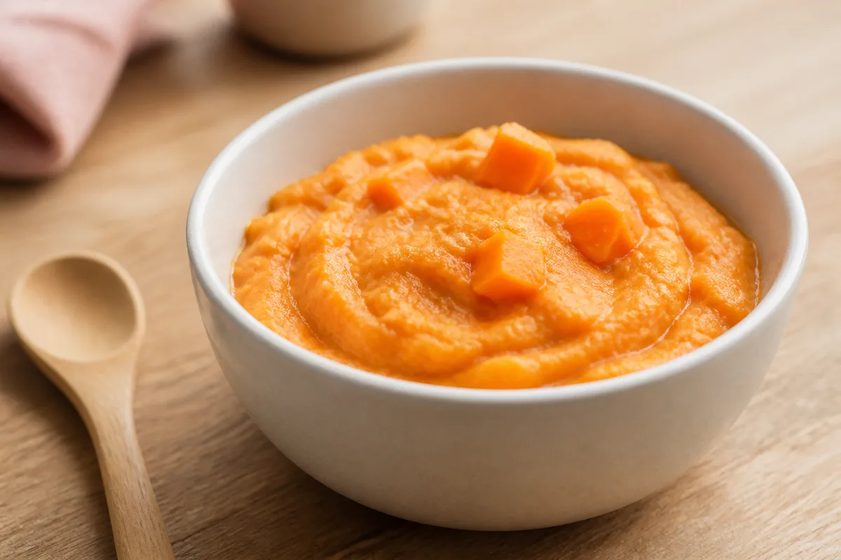 Recette bébé 9 mois : textures, quantités et morceaux
