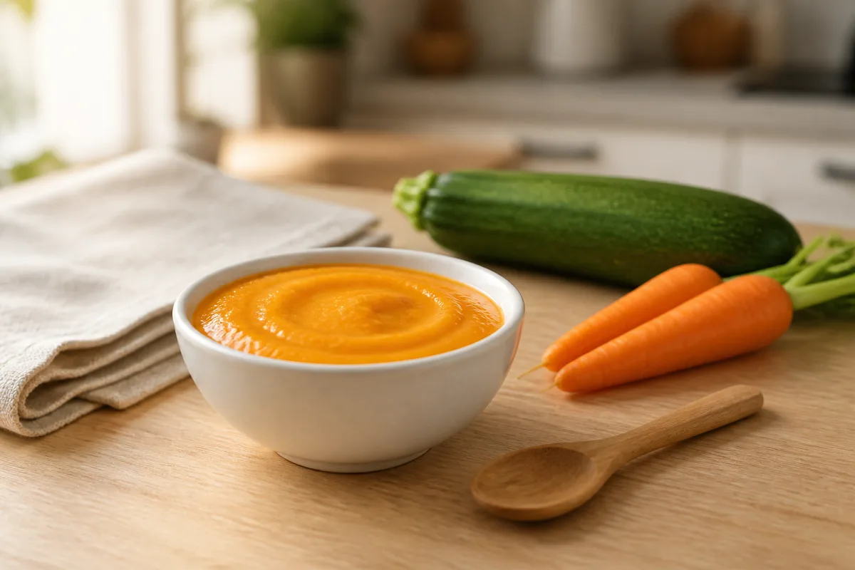 Recette repas bébé : composer une assiette complète